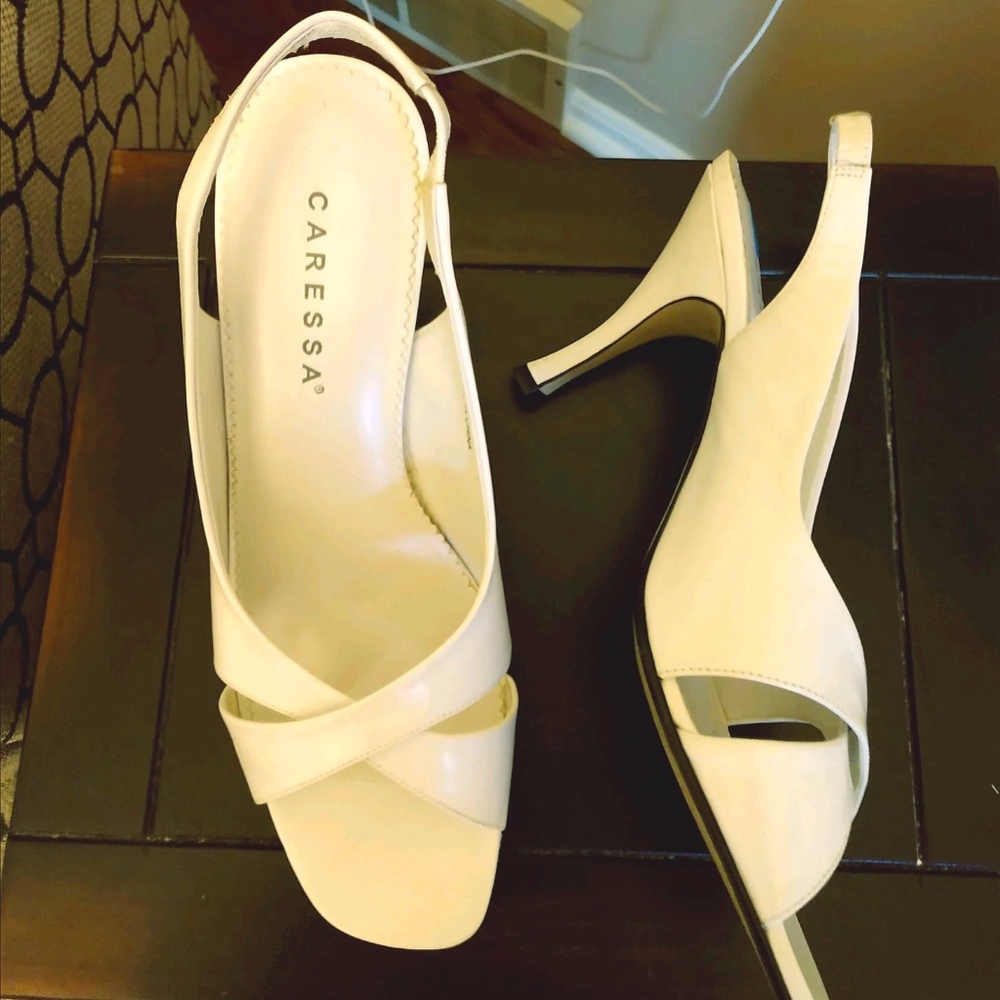 White heels